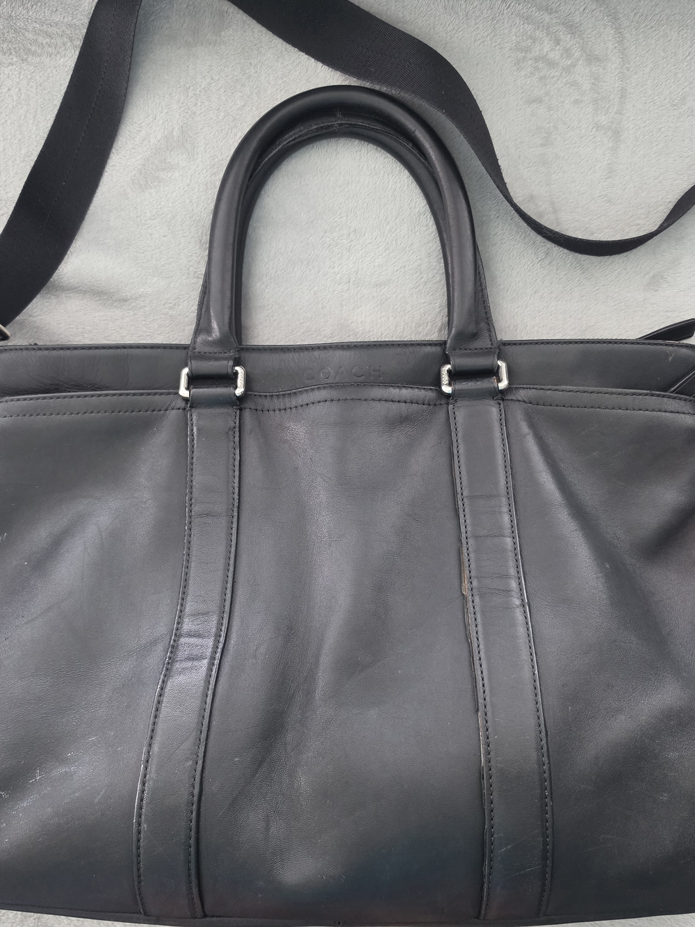 Coach Lexington Leather Metropolitan Tote / Briefcase